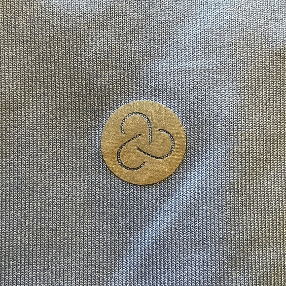 NWT Zella Mock-Neck Full-Zip Jacket, Blue Yonder | L (10/12) - Picture 10 of 14